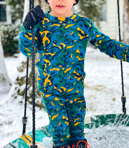 Burton TODDLER Heavyweight Fleece Base Layer Set darksidesnowsk8life