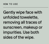 Salt & Stone Cleansing Facial Wipes 20pk