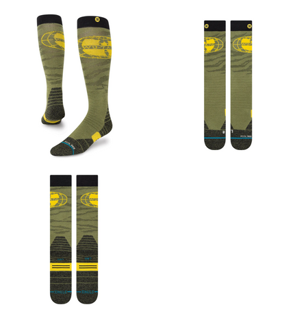 Stance Snow OTC Wu Tang World Socks *